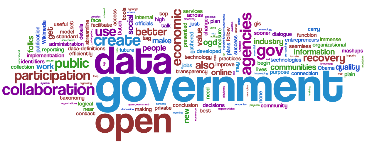 Aperta la sezione OPEN DATA